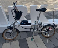 HITO 小布摺疊自行車 16吋 銀色 9速(連大量贈品)