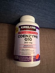 (現貨）加拿大KIRKLAND Coenzyme 特強輔酶 Q10 護心抗氧膠囊 200mg (225粒裝)