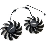 75MM 3PIN T128010SM GTX 960 GPU Fan For GIGABYTE GeForce GTX 960、GTX 950、GV-N960OC、GV-N950WF2OC Vide
