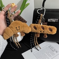 Bag Accessories Mountaineering Buckle Rope Croissant Baguette Backpack Pendant Charm Keychain Friend
