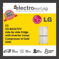 LG GS-B6267GV side-by-side-fridge  with Inverter Linear  Compressor in Gold 626L