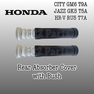 1car 2pcs Honda City GM6 T9A Jazz GK5 T5A HR-V RU5 T7A Rear Absorber Cover with Bush Set Belakang HR