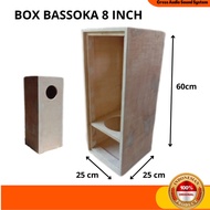 Bassoka Bass Subwoofer Speaker Sound System Box 6 Inch 8 Inch Plywood