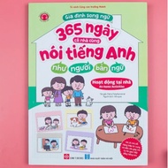 Book - Bilingual family 365 days of the whole family says English like a native people working at ho
