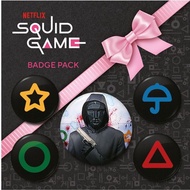 【魷魚遊戲】Squid Game 椪糖遊戲徽章組