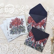 信封信紙 仙客來