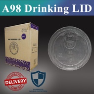 Pet Cup Lid 98mm(Diameter)Dome lid/DrinkingLidStrawless/Flat Lid