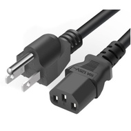 CPU / monitor power cable power cord 1.5 meter Computer line AC Power Cord 2 Pin Plug