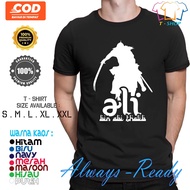Ali Bin Abi Thalib T-Shirt - Latest Islamic Distro T-Shirt for Men