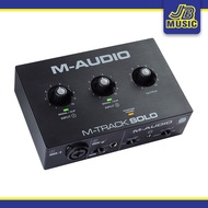 M-Audio M-Track Solo USB Audio Interface (with 1 Crystal Preamp, Phantom Power and Instrument Input)