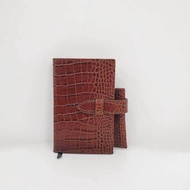 Genuine Leather·Notebook Journal Portable Journal Crocodile Leather Notebook Office Notebook