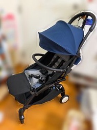 Babyzen Yoyo2 最靚既藍色 嬰兒車 有扶手＋腳踏板 可送埋rain cover 新淨 bb車 Stroller Blue 男女bb都岩用