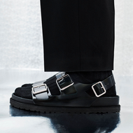 Birkenstock 1774系列 1026539銀方環後跟帶涼鞋