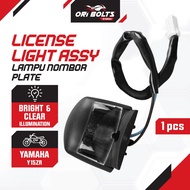 2ND-H4740-00 Yamaha Original Y15ZR Y15 (3908) V1 V2 Lampu Nombor Plate Belakang License Light