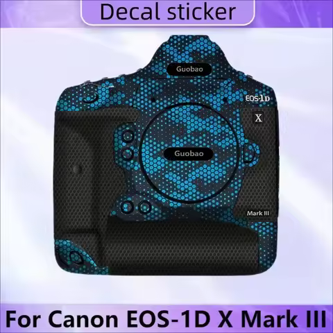 For EOS 1D X Mark 3 Camera Decal Skin for Canon EOS-1D X Mark III Camera Premium Cover Case Film EOS