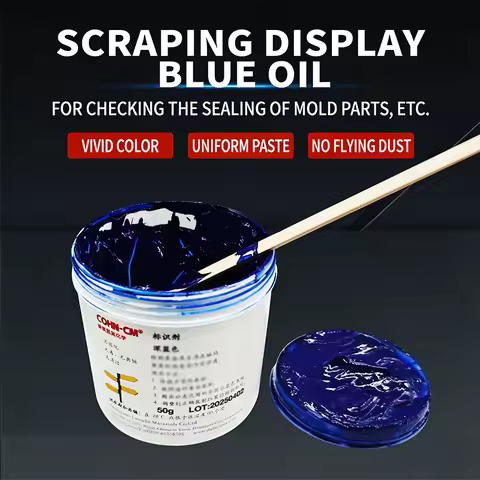 Prussian Blue Oil for Scraping and Grinding of Molten Blue Oil Gear Ship Equipment, Sheet Metal Scra