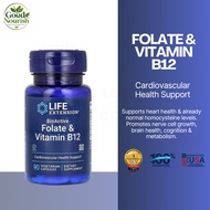 Good Nourish | Life Extension, BioActive Folate & Vitamin B12 ( Cardiovascular Health Support )