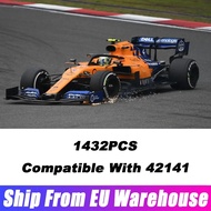 Compatible with LEGO Công nghệ mới 42141 McLaren F1 Formula One Racing Model Block City Vehicle Kit 