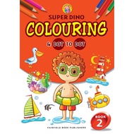 Super Dino Colouring & Dot to Dot Book 2