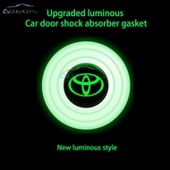 ACEKOGO 1PC Upgrade All-luminous Car Shock Absorber Gasket Door Soundproof and Shockproof Protection Cushion for Toyota Vios Rush Raize Big Body Wigo Hilux Hiace Commuter Corolla Cross Calya Wish Sienta Supra Estima Noah Avanza Prius Innova