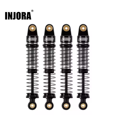 INJORA 52mm Big Bore Shock Absorber Oil Damper for 1/24 RC Crawler Axial AX24