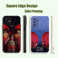 Casing For Realme C20 C25 C25S C25Y 9i Narzo 30A s line kdrama FXX08 Phone Case Square Edge