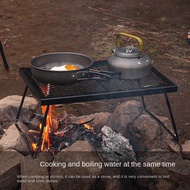 (PITV) 1 PCS Outdoor Portable Folding Mesh Table Camping Barbecue Table for Travel Tour