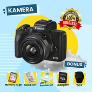 Kamera Mirrorles Canon M50 Fullshet Box New !!