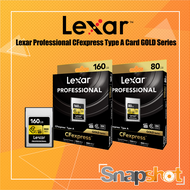 Lexar Professional CFexpress Type A Card GOLD Series ประกันศูนย์ไทย สำหรับกล้อง Sony Lexar CFexpress