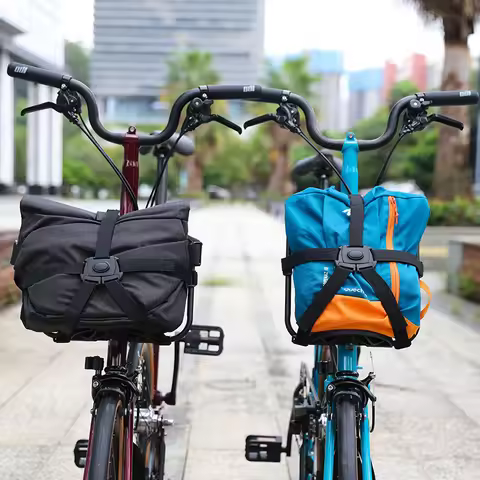 Folding Bike Front Racks, Brompton Bike Bag For Small Cloth Row Brompton Skeleton Frame Bag S-412 Bi