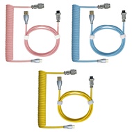 M8Type-C to USB Data Cable Mechanical Keyboard Coiled Cable Airline Cable Gaming Keyboard Cable Spri