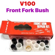SUZUKI V100 V-100 V 100 FRONT FORK BUSH (TW) // FRONT ARM REPAIR KIT / FRONT FORK BUSH ASSY DEPAN [ 