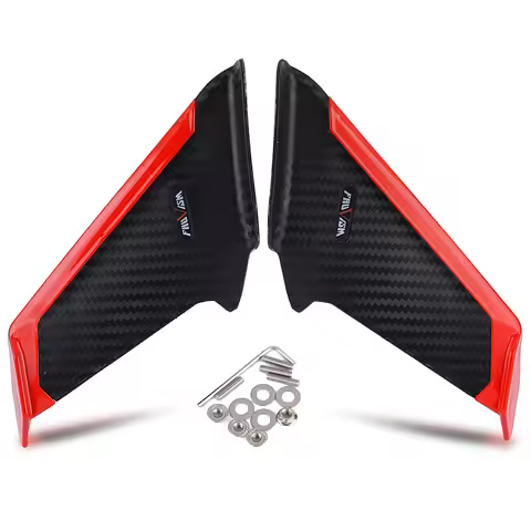 Motorcycle Winglet Aerodynamic Spoiler Wing Kit For Honda CBR500R CBR600 CBR650R CBR1000 CBR650F CBR
