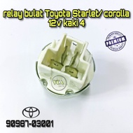 RELAY BULAT COOLING FAN TOYOTA STARLET/ COROLLA 12V KAKI 4