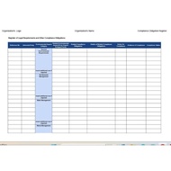 ISO Legal Register ISO14001/45001 6.13 Compliance Obligation