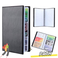 PA-HOME Cards Album  Container Credit Card Leather