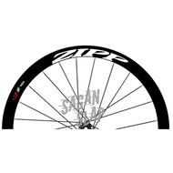 Zipp 700c Bicycle Rim Decal Stickers 4 cm wide