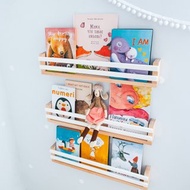 One Kids Book Wall Shelf, Floating Nursery Bookshelf, Shelf for Kids, Book Rack