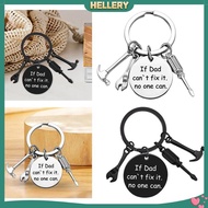 [HellerySG] FatherS Day Gifts Keychain from Children for Daddy Him Wedding