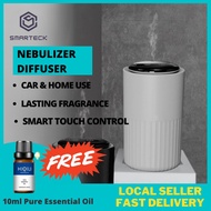 Nebulizer Car Diffuser For Essential Oil Waterless Wireless Aroma Portable Aromatherapy Rechargeable Scent