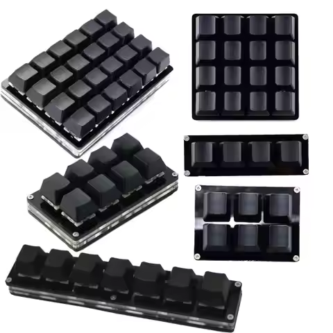 Mini USB Custom Mechanical Keyboard 2/4/6/7/8/9/12/16/24 Keys Gaming Keyboard Sayo Device Shortcut P