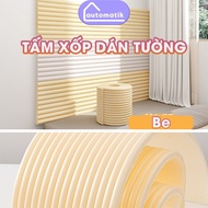 Impact-resistant Foam Wall Sticker 30*200cm Waterproof, Easy to Clean, Cut XPE Automatik Thick 10.96