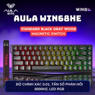 HE AULA WIN60 WIN68 Rapid Trigger Polling Rate Mechanical Gaming Keyboard