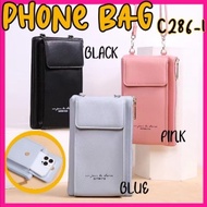 Bag Telifon C286-1 Wallet Bag Handphone Bag Duit Perempuan Dompet Purse Women Sling Bag Tali Panjang