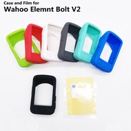 Wahoo ELEMNT Bolt V2 Case amp Screen Protector Film for wahoo elemnt bolt v2 GPS Computer Quality Si