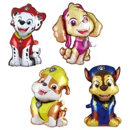 NEW PAW Patrol theme Seated Chase Marshall Rubble Chase Skye birthday party decoration aluminum foil balloon