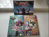 (私人出售) 超人高斯 & 超人X  DVD 合集