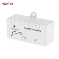 [Bilibili1] Gigabit Passive Power Over Ethernet POE Injector for , 2.1mm x 5.5 Connector