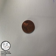 Uang Koin Kuno 2 Euro Cent Tahun 2000