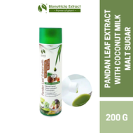 Bionutricia Pandan Leaf Extract with Virgin Coconut Milk & Malt Sugar (200g)